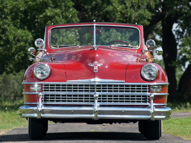 Обои картинки фото chrysler town & country convertible 1946, автомобили, chrysler, town, 1946, convertible, country