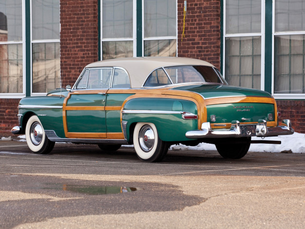 Обои картинки фото chrysler town & country newport coupe 1950, автомобили, chrysler, town, newport, coupe, country, 1950