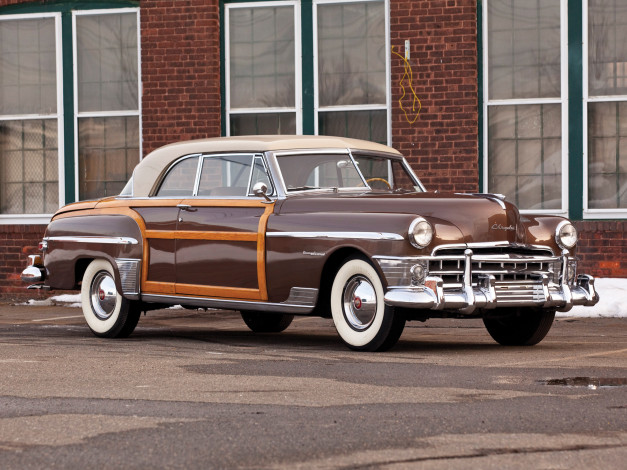 Обои картинки фото chrysler town & country newport coupe 1950, автомобили, chrysler, 1950, coupe, newport, country, town