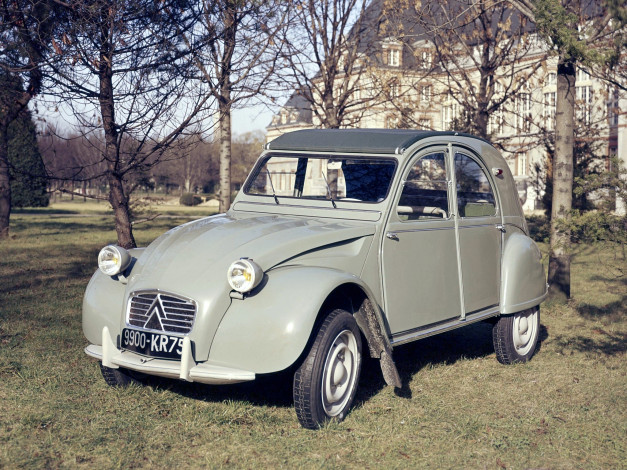 Обои картинки фото citro&, 235, n 2cv 1960, автомобили, citroen, ds, 1960, 2cv