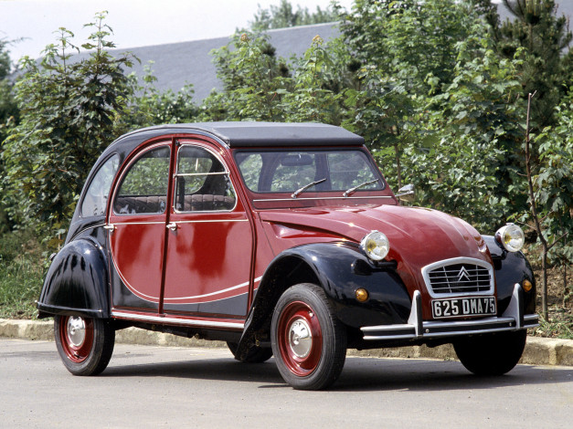Обои картинки фото citro&, 235, n 2cv6 charleston 1981, автомобили, citroen, ds, 1981, 2cv6, charleston