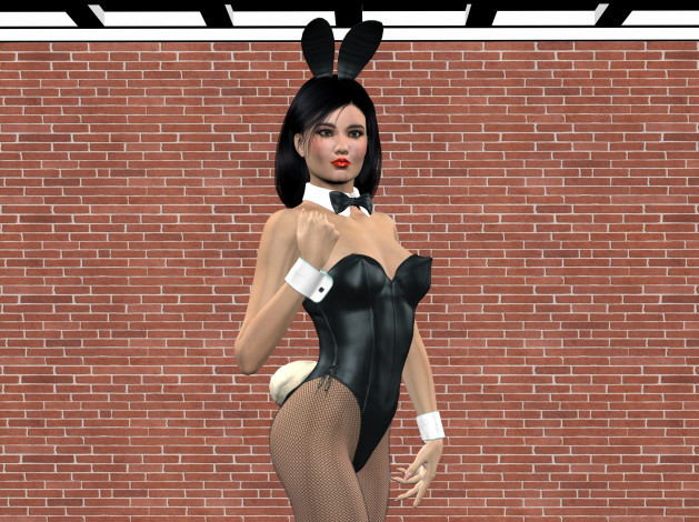 Обои картинки фото 3д графика, люди , people, девушка, взгляд, фон