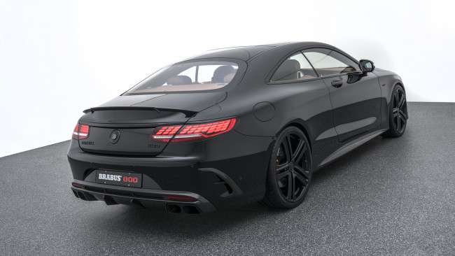 Обои картинки фото brabus 800 coupe based on mercedes-benz amg s-63 4matic coupe 2018, автомобили, brabus, mercedes-benz, based, 2018, coupe, 800, 4matic, s-63, amg