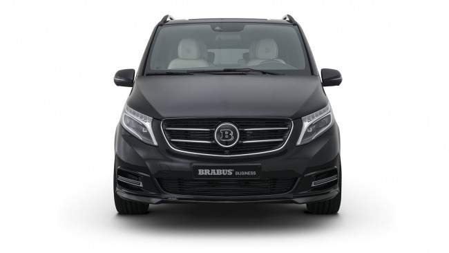 Обои картинки фото brabus business plus based on mercedes-benz v-class 2018, автомобили, brabus, 2018, v-class, mercedes-benz, based, plus, business