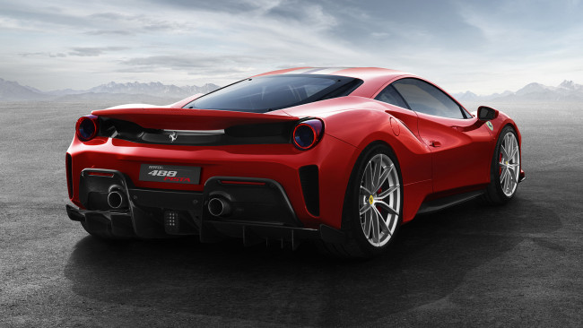 Обои картинки фото ferrari 488 pista 2019, автомобили, ferrari, 488, pista, 2019