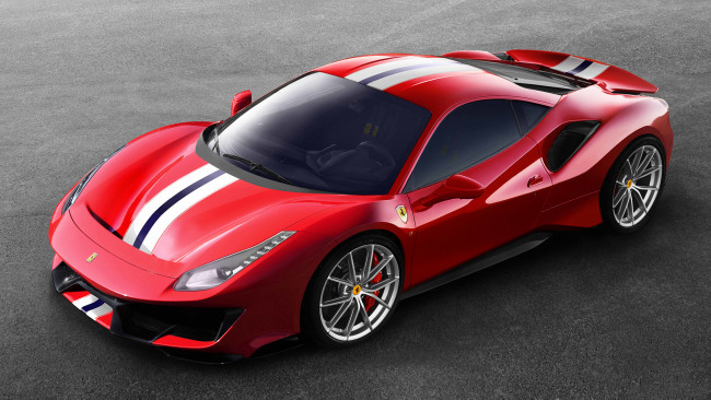 Обои картинки фото ferrari 488 pista 2019, автомобили, ferrari, pista, 488, 2019