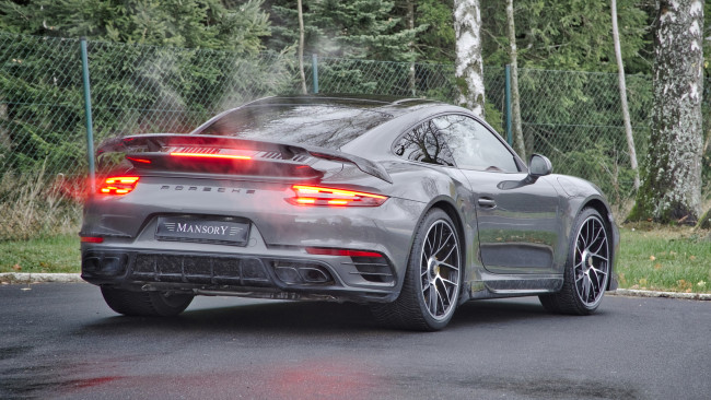 Обои картинки фото mansory porsche 911 turbo s 2018, автомобили, porsche, s, turbo, 911, mansory, 2018