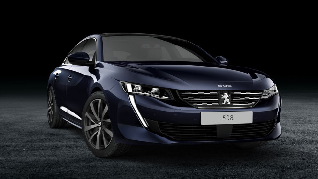 Обои картинки фото peugeot 508 2019, автомобили, peugeot, 508, blue, 2019