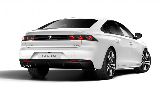 Обои картинки фото peugeot 508 gt line 2019, автомобили, peugeot, line, 508, gt, белый, 2019