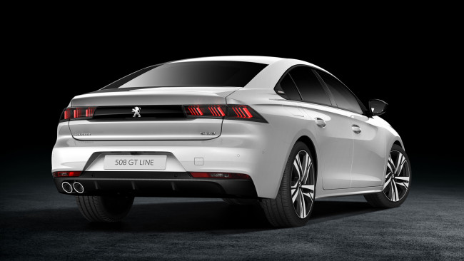 Обои картинки фото peugeot 508 gt line 2019, автомобили, peugeot, белый, 2019, line, gt, 508