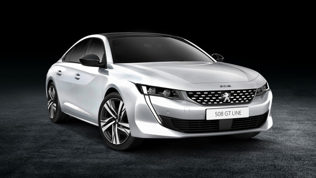 Обои картинки фото peugeot 508 gt line 2019, автомобили, peugeot, белый, line, gt, 508, 2019