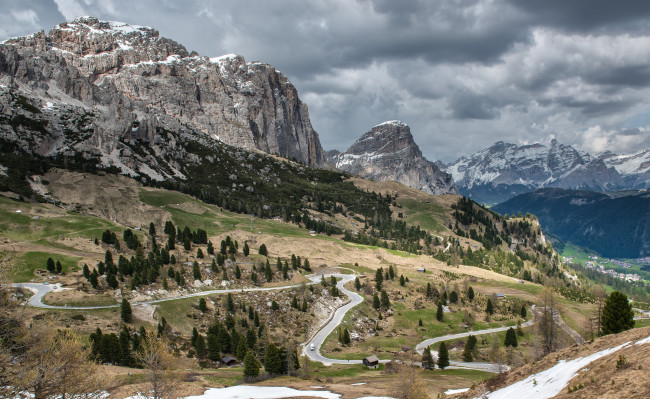 Обои картинки фото природа, горы, простор