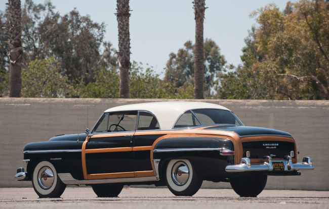 Обои картинки фото chrysler town & country newport coupe 1950, автомобили, chrysler, town, country, newport, coupe, 1950