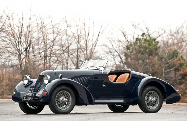 Обои картинки фото aston-martin jaguar c type roadster 1959, автомобили, классика, 1959, roadster, type, c, jaguar, aston-martin