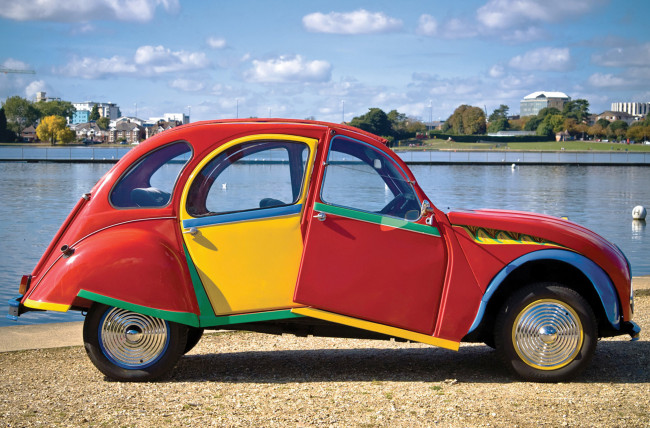 Обои картинки фото citro&, 235, n 2cv concept 2007, автомобили, citroen, ds, 2007, concept, 2cv