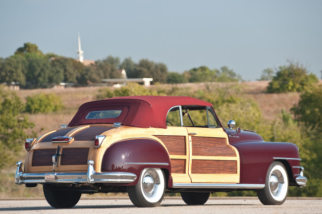 Обои картинки фото chrysler town & country convertible 1946, автомобили, chrysler, 1946, convertible, country, town