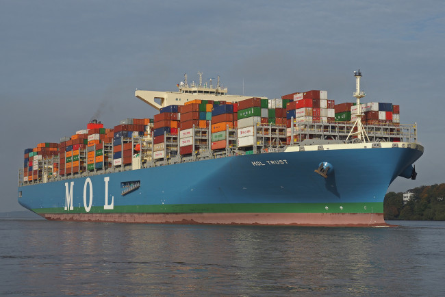 Обои картинки фото корабли, грузовые суда, контейнеровоз