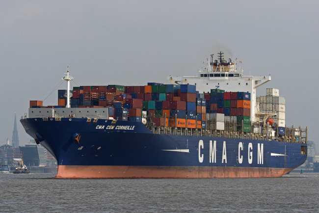 Обои картинки фото корабли, грузовые суда, контейнеровоз