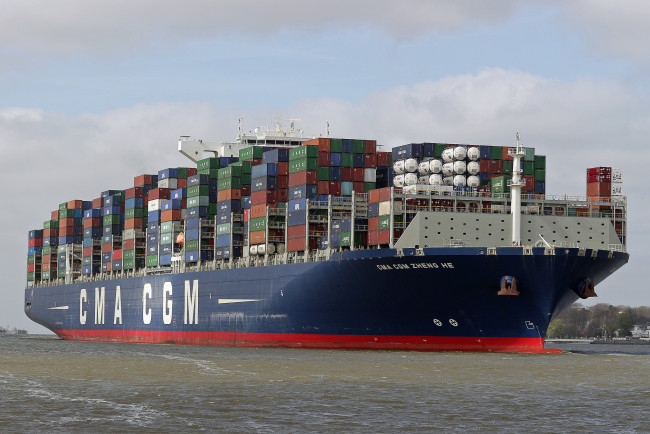 Обои картинки фото корабли, грузовые суда, контейнеровоз