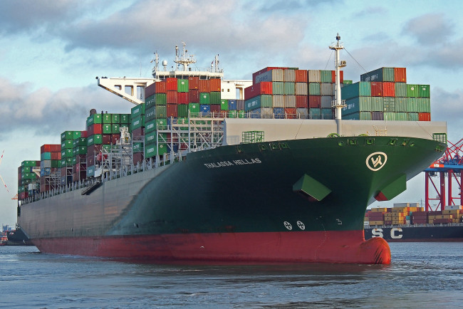 Обои картинки фото корабли, грузовые суда, контейнеровоз