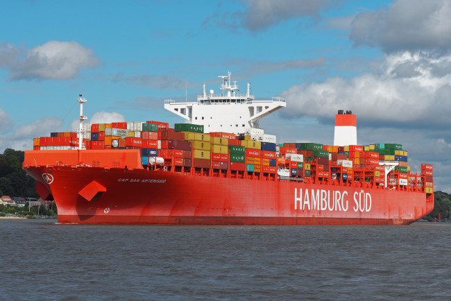 Обои картинки фото корабли, грузовые суда, контейнеровоз