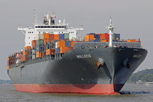 Обои картинки фото корабли, грузовые суда, контейнеровоз