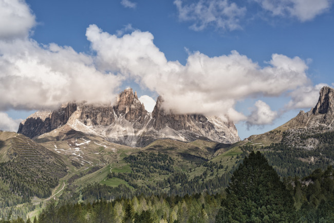 Обои картинки фото природа, горы, простор