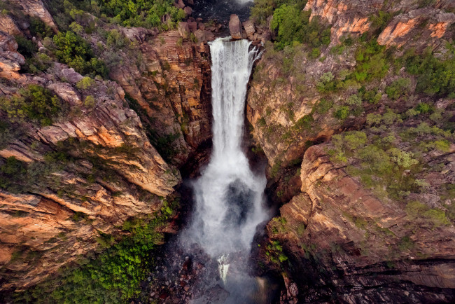 Обои картинки фото природа, водопады, простор