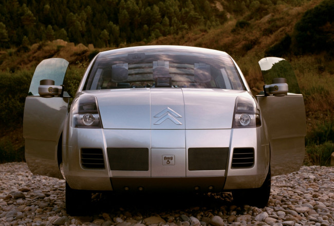 Обои картинки фото citro&, 235, n c crosser concept 2001, автомобили, citroen, ds, c, crosser, concept, 2001