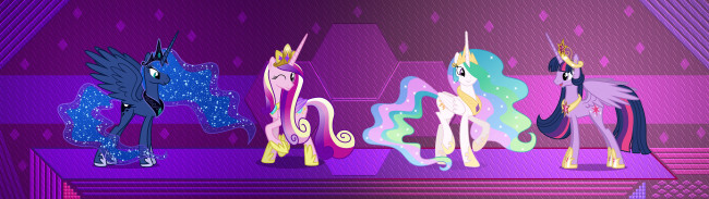 Обои картинки фото мультфильмы, my little pony, пони, фон