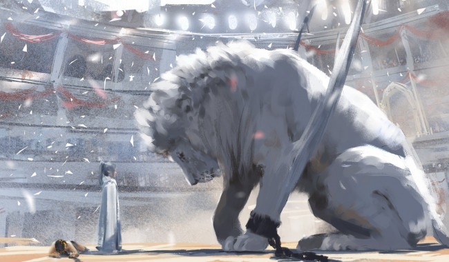 Обои картинки фото фэнтези, _ghost blade ,  призрачный клинок, wlop