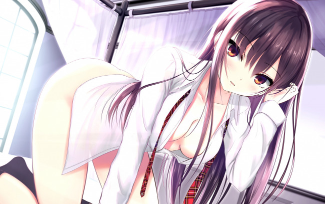 Обои картинки фото аниме, unknown,  другое , секси, девушка