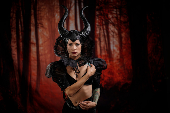 Обои картинки фото разное, cosplay , косплей, демон