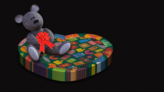 Обои картинки фото разное, игрушки, медвежонок