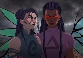 Картинка рисованное кино +мультфильмы девушки феи