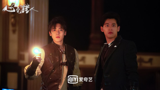 Обои картинки фото кино фильмы, psych-hunter, парни, свет