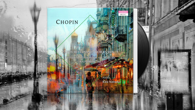 Обои картинки фото музыка, -другое, город, выборочная, раскраска, дождь