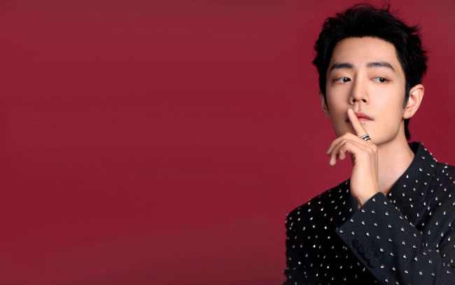 Обои картинки фото мужчины, xiao zhan, актер, лицо, рубашка