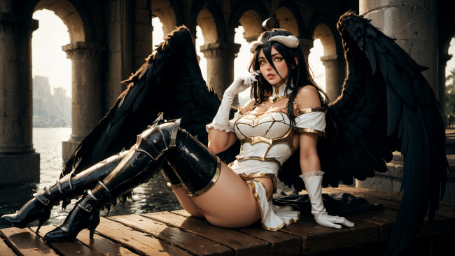 Обои картинки фото фэнтези, ангелы, нейросети, графика, нейроарт, ai, art, нейронные, сети, рисунки, нейро, искусство, нейрографика, graphics, neuroart, neural, networks, drawings, neuro, neurography, эро-графика