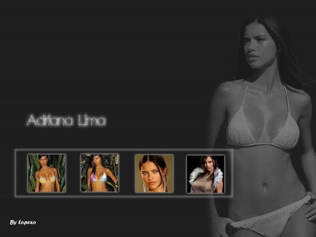 Обои картинки фото Adriana Lima, адриана, лима, девушки