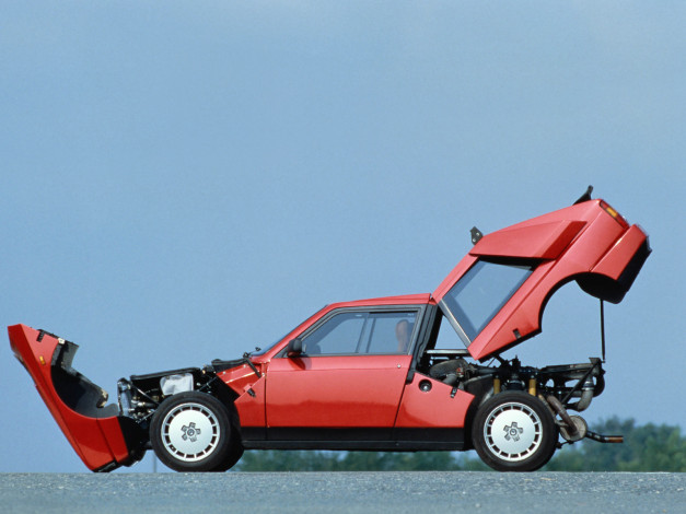 Обои картинки фото lancia, delta, автомобили