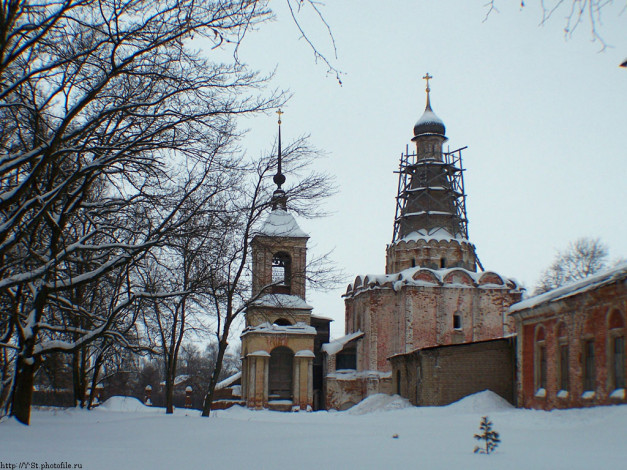 Обои картинки фото переславль, церковь, петра, митрополита, города, православные, церкви, монастыри