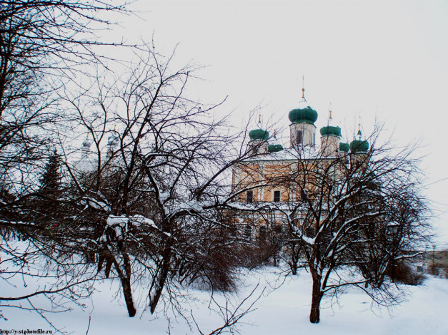 Обои картинки фото переславль, горицкий, монастырь, города, православные, церкви, монастыри