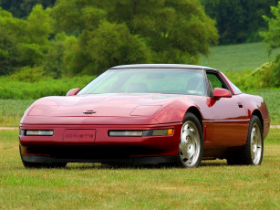 Картинка corvette c4 1983 96 автомобили