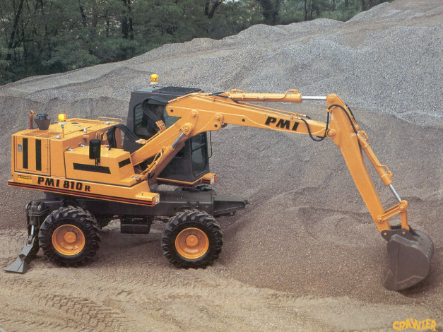 Обои картинки фото техника, экскаваторы