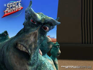 Картинка space chimps мультфильмы