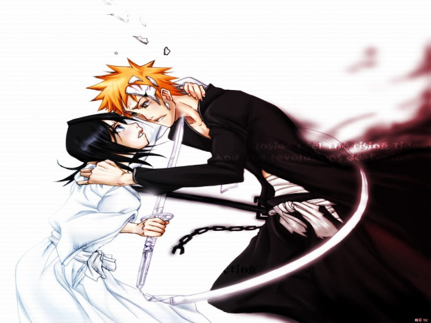Обои картинки фото аниме, bleach