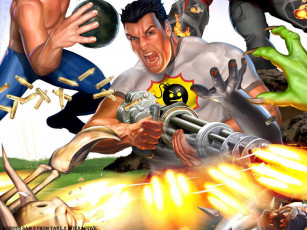 Картинка видео игры serious sam