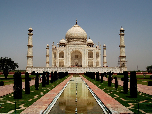Обои картинки фото города, тадж, махал, индия