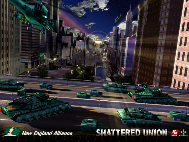 Обои картинки фото видео, игры, shattered, union